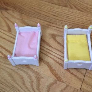 Calico critter toddler/baby bedroom